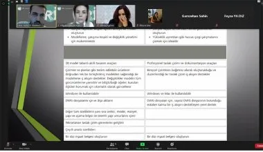 Online seminerlerimizden online kareler:)
